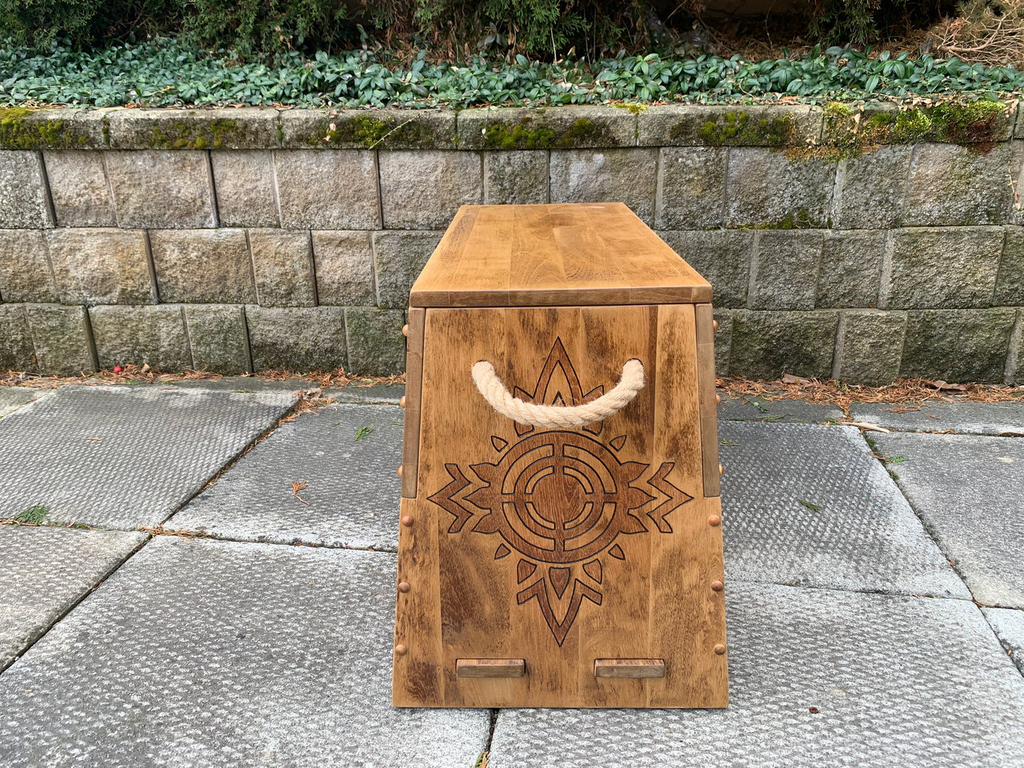 Rohirric/Viking-Sea-Chest Bench