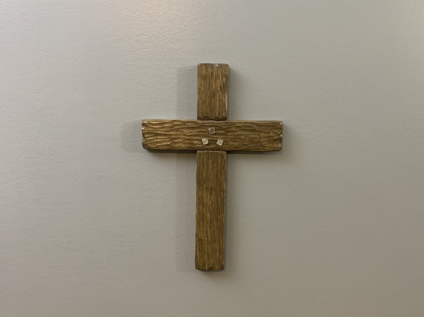 Rustic Wooden Wall Cross