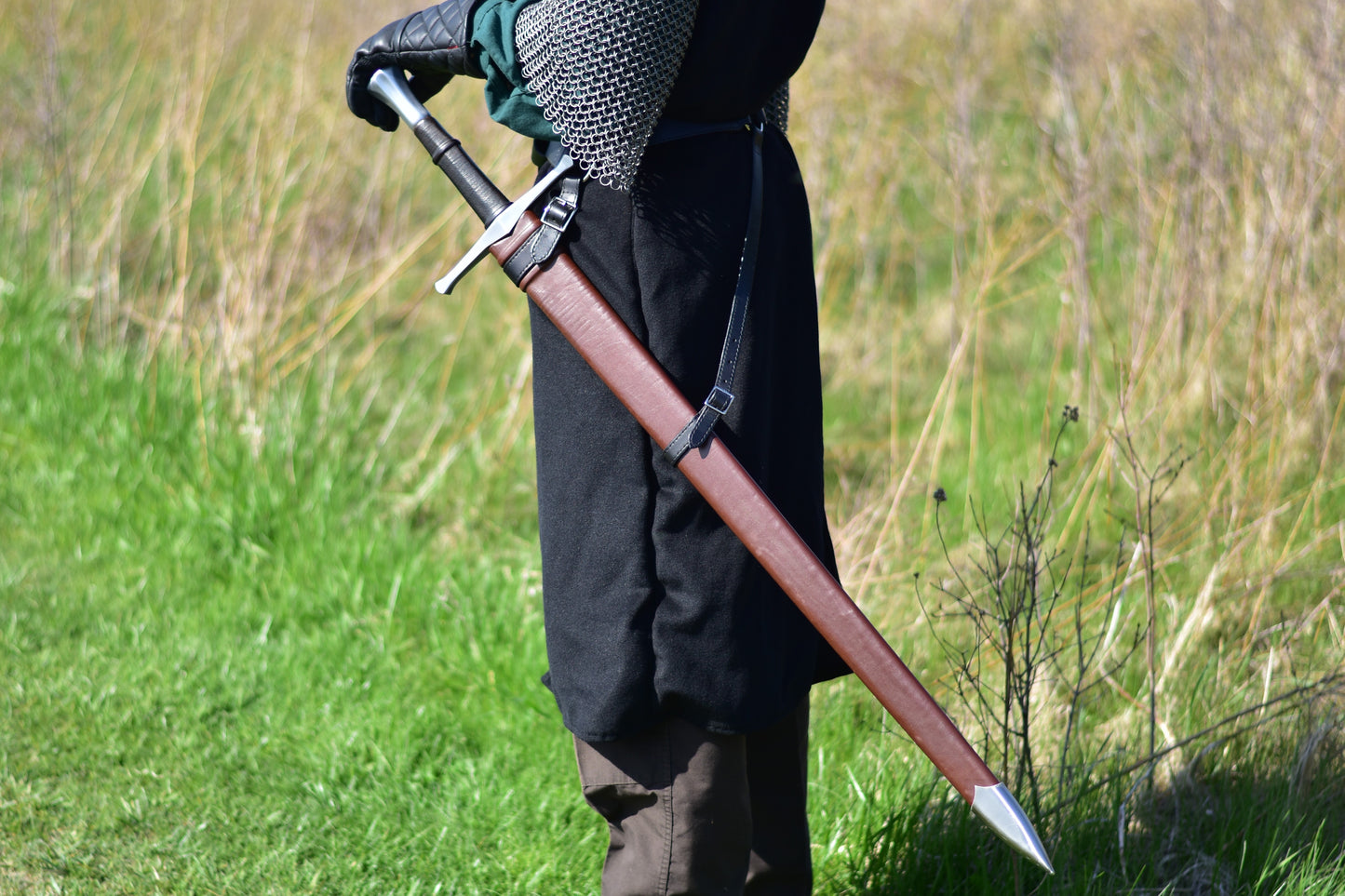 Custom Wood-Core Sword or Dagger Scabbard