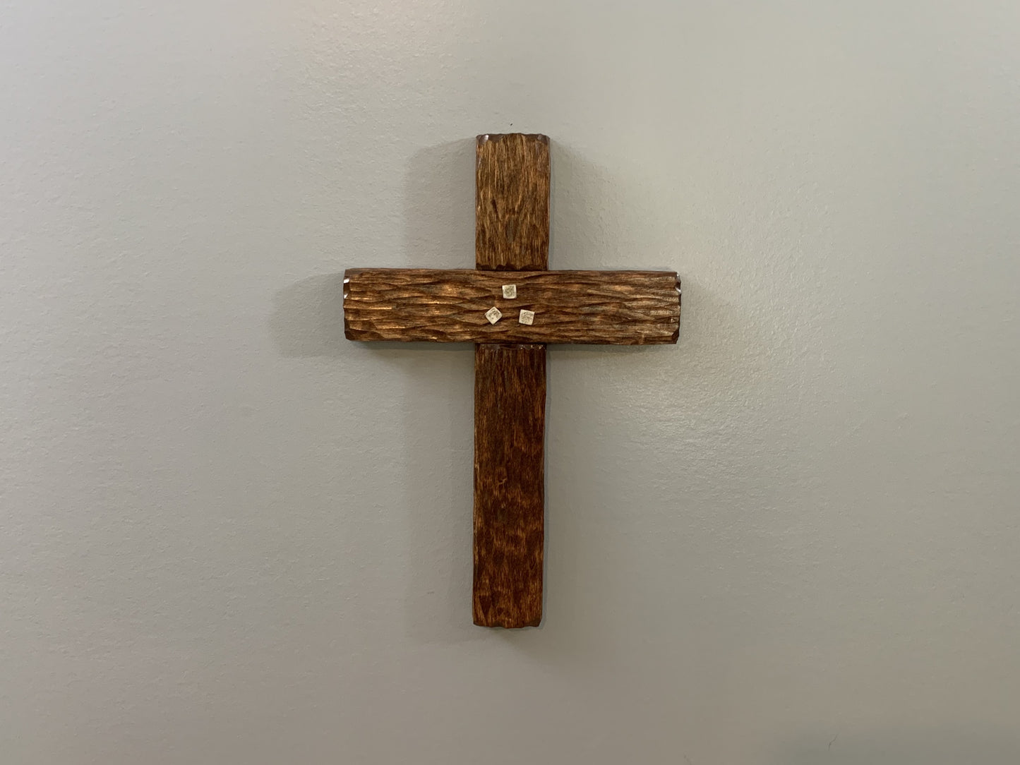 Rustic Wooden Wall Cross