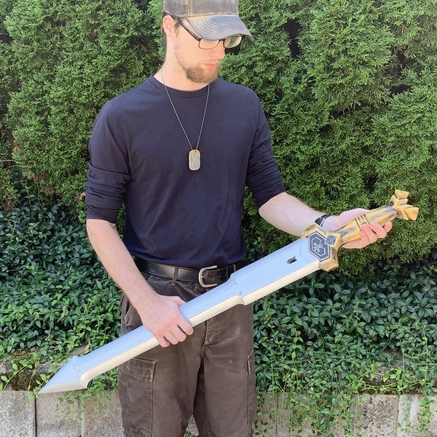 Hand-Carved Wooden Thorin's Dwarven Sword