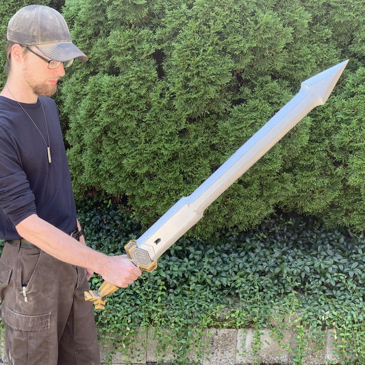 Hand-Carved Wooden Thorin's Dwarven Sword