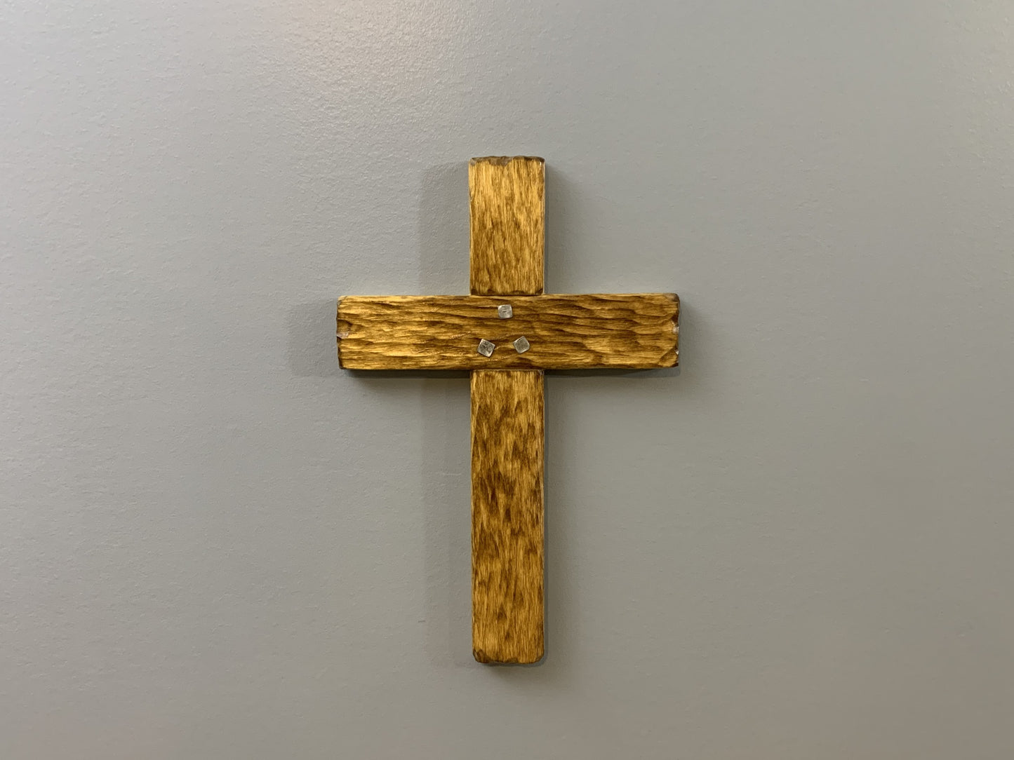 Rustic Wooden Wall Cross