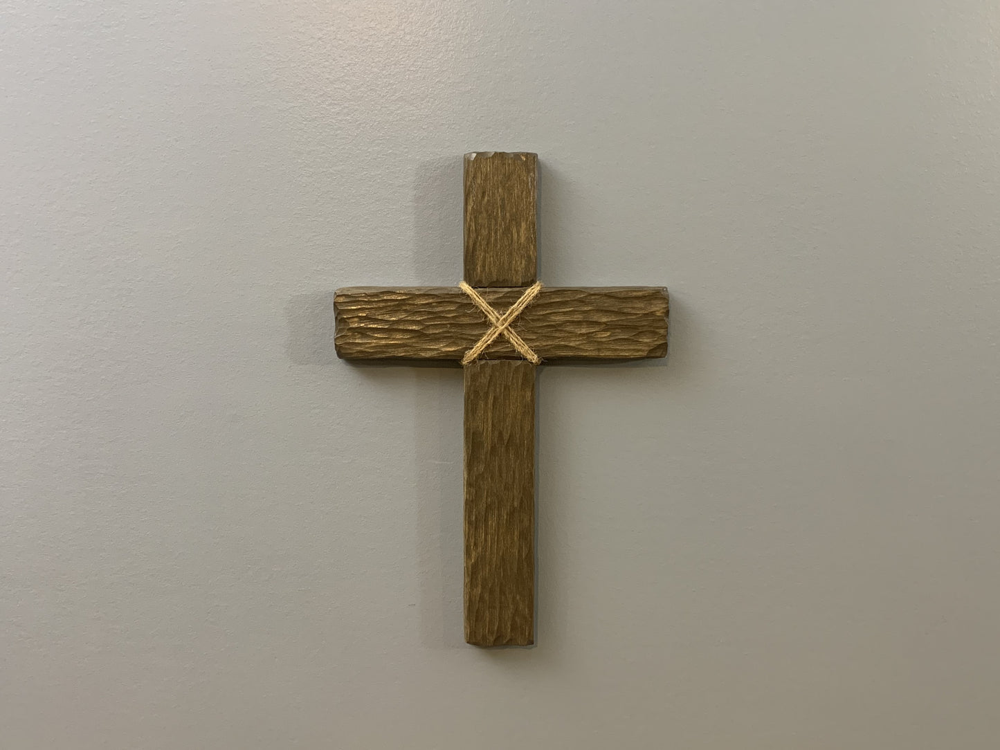 Rustic Wooden Wall Cross