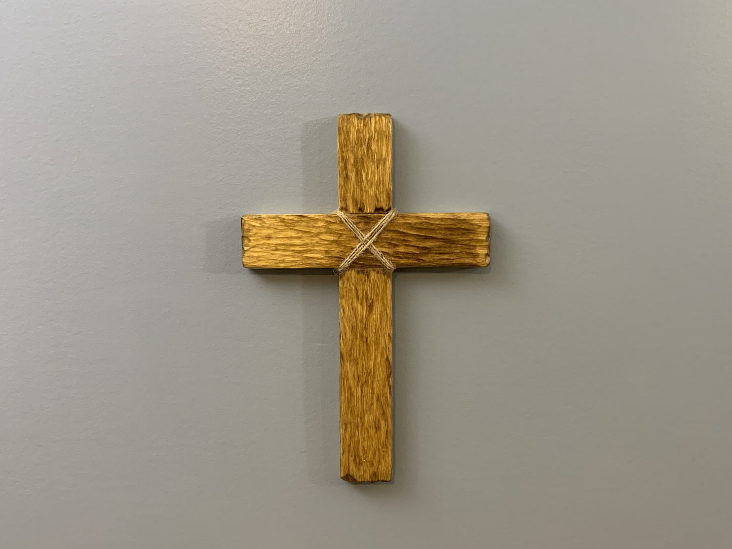 Rustic Wooden Wall Cross