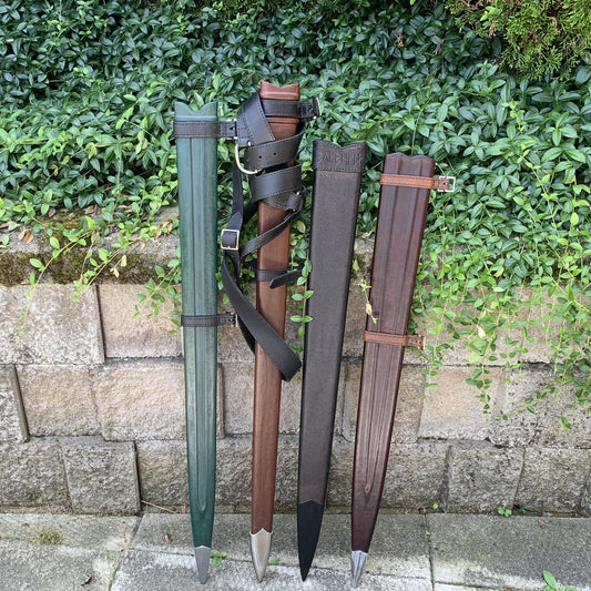 Custom Wood-Core Sword or Dagger Scabbard