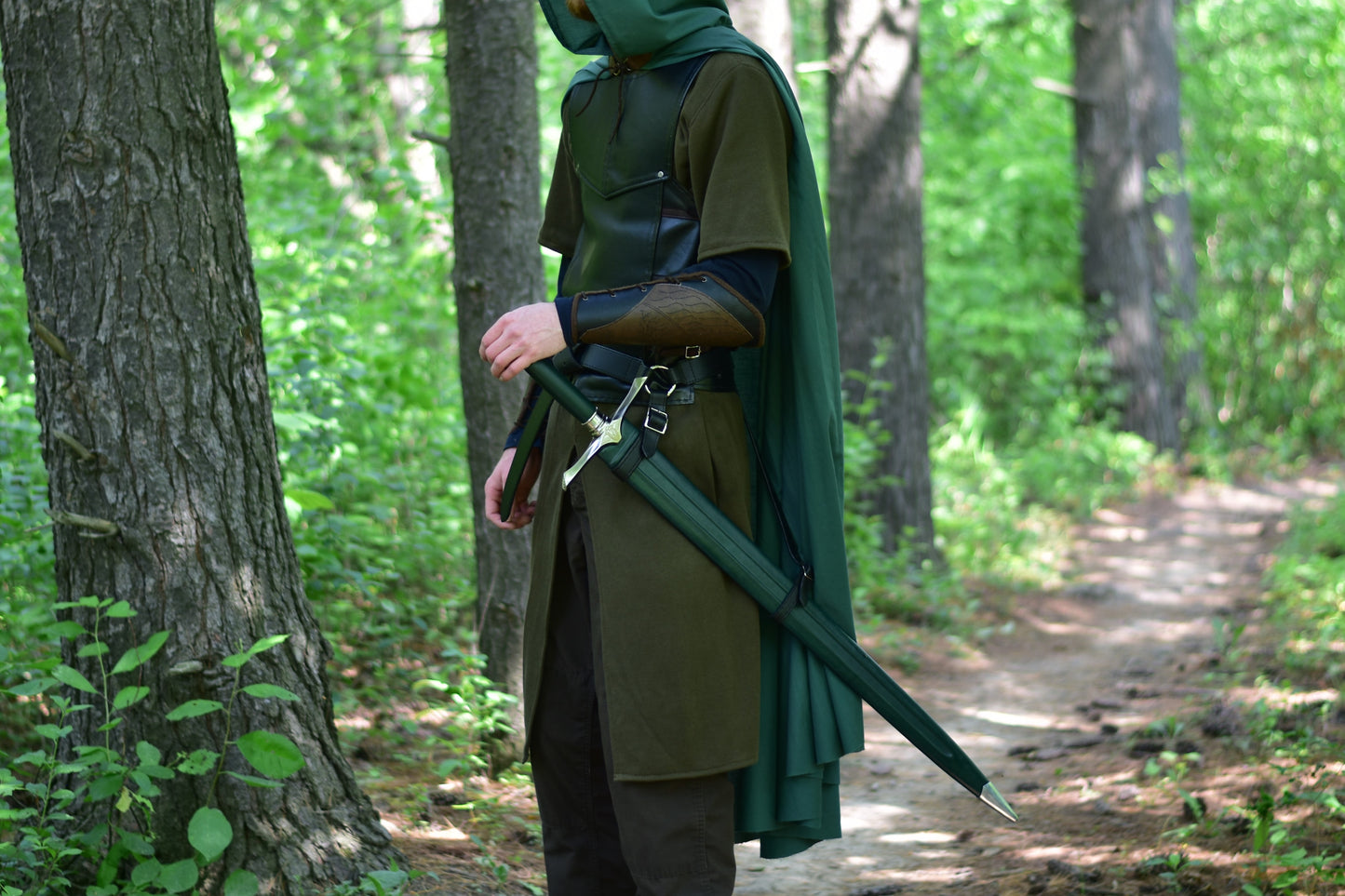 Custom Wood-Core Sword or Dagger Scabbard