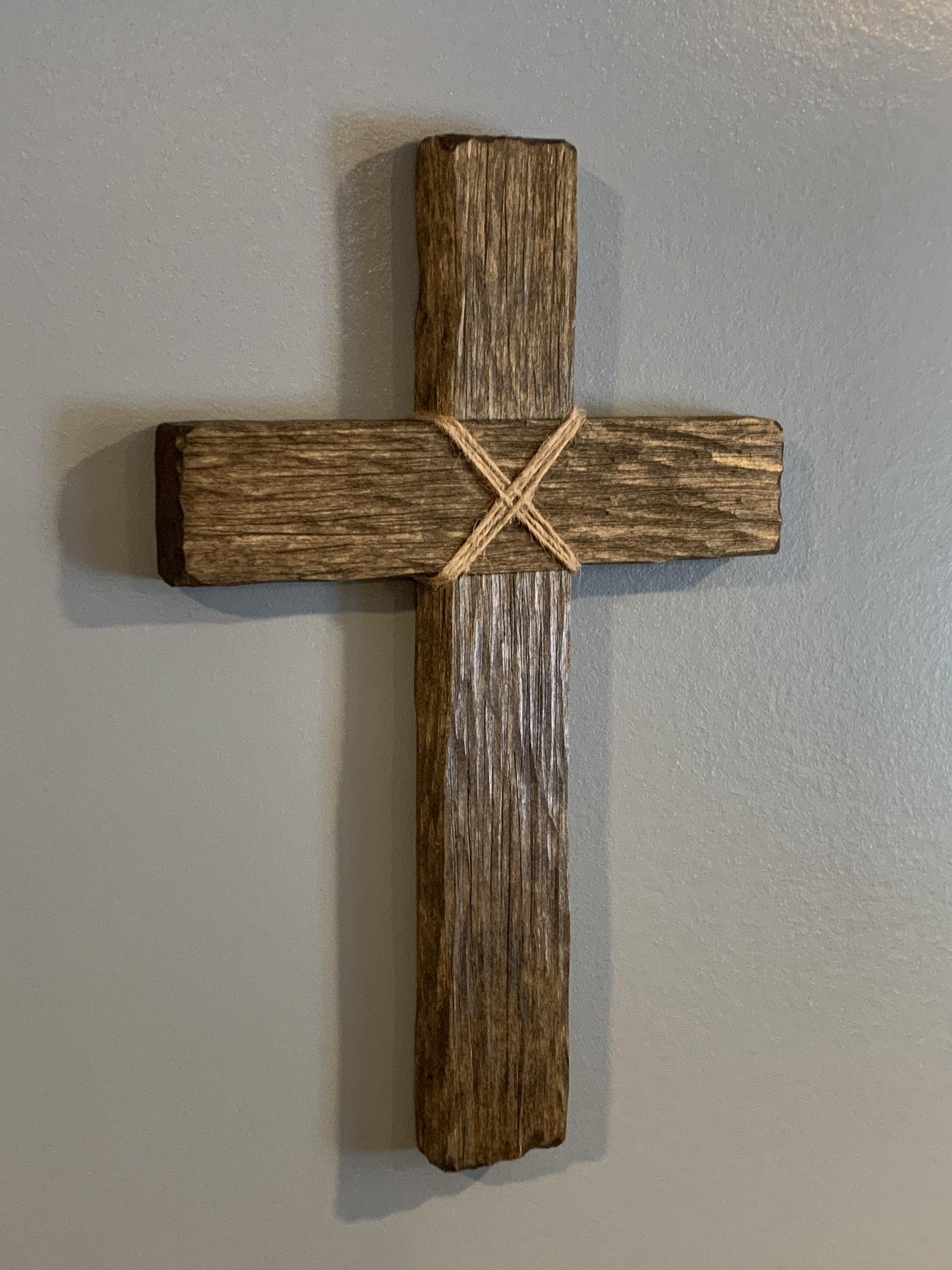 Rustic Wooden Wall Cross