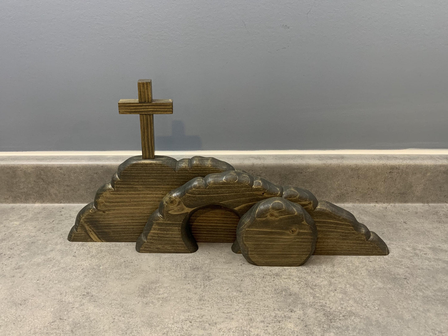 Easter Scene Silhouette