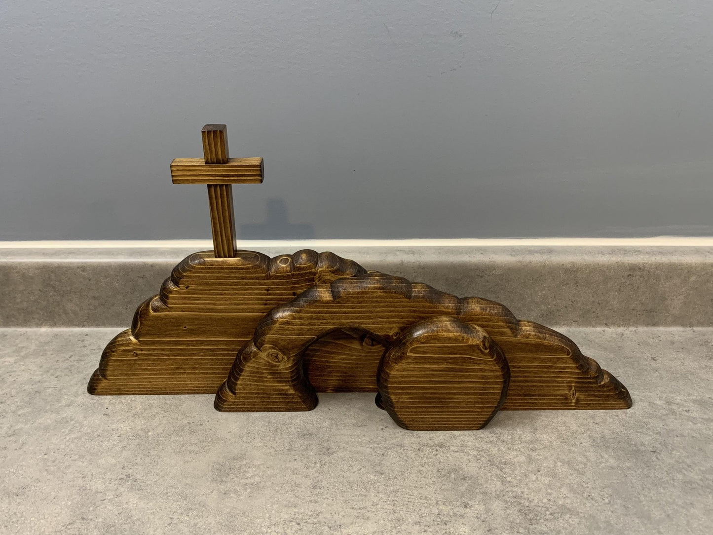 Easter Scene Silhouette
