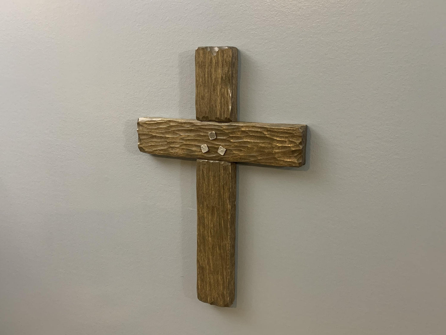 Rustic Wooden Wall Cross