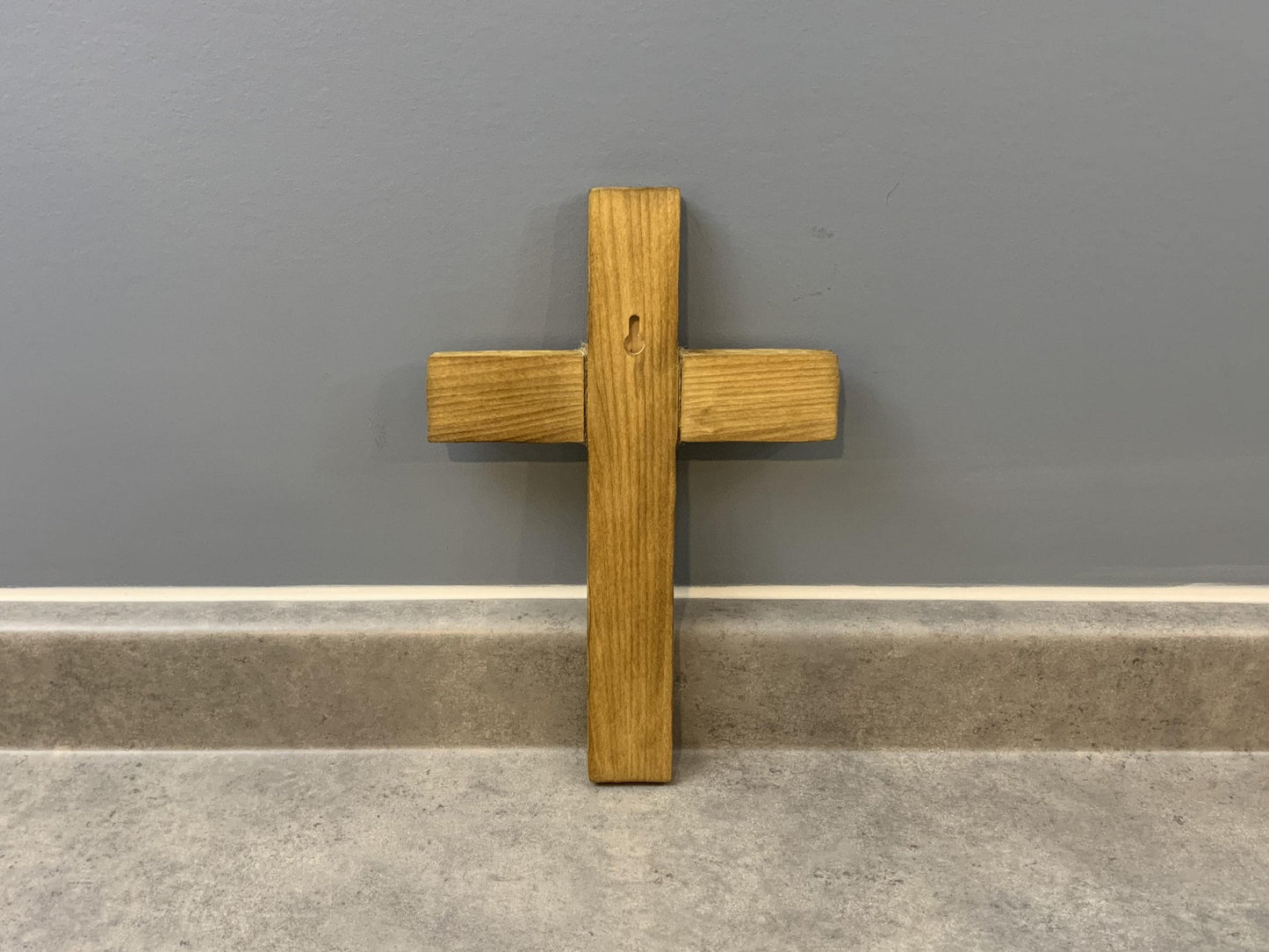 Rustic Wooden Wall Cross
