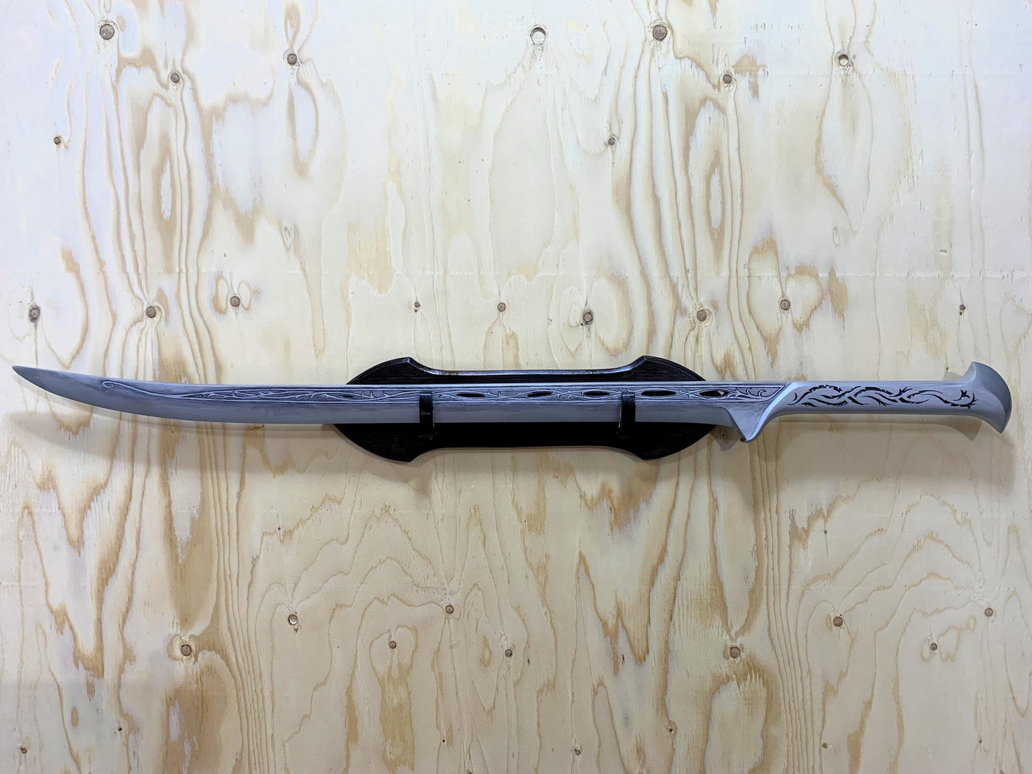 Hand-Carved Wooden Elven Thranduil's Sword