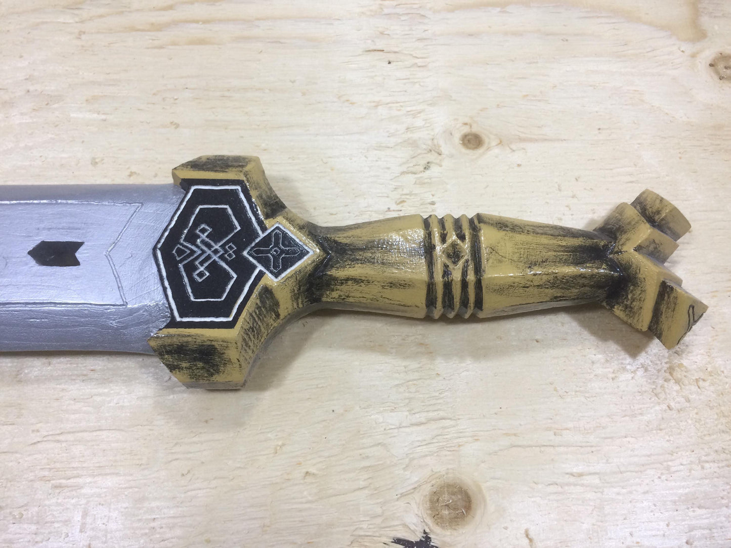 Hand-Carved Wooden Thorin's Dwarven Sword
