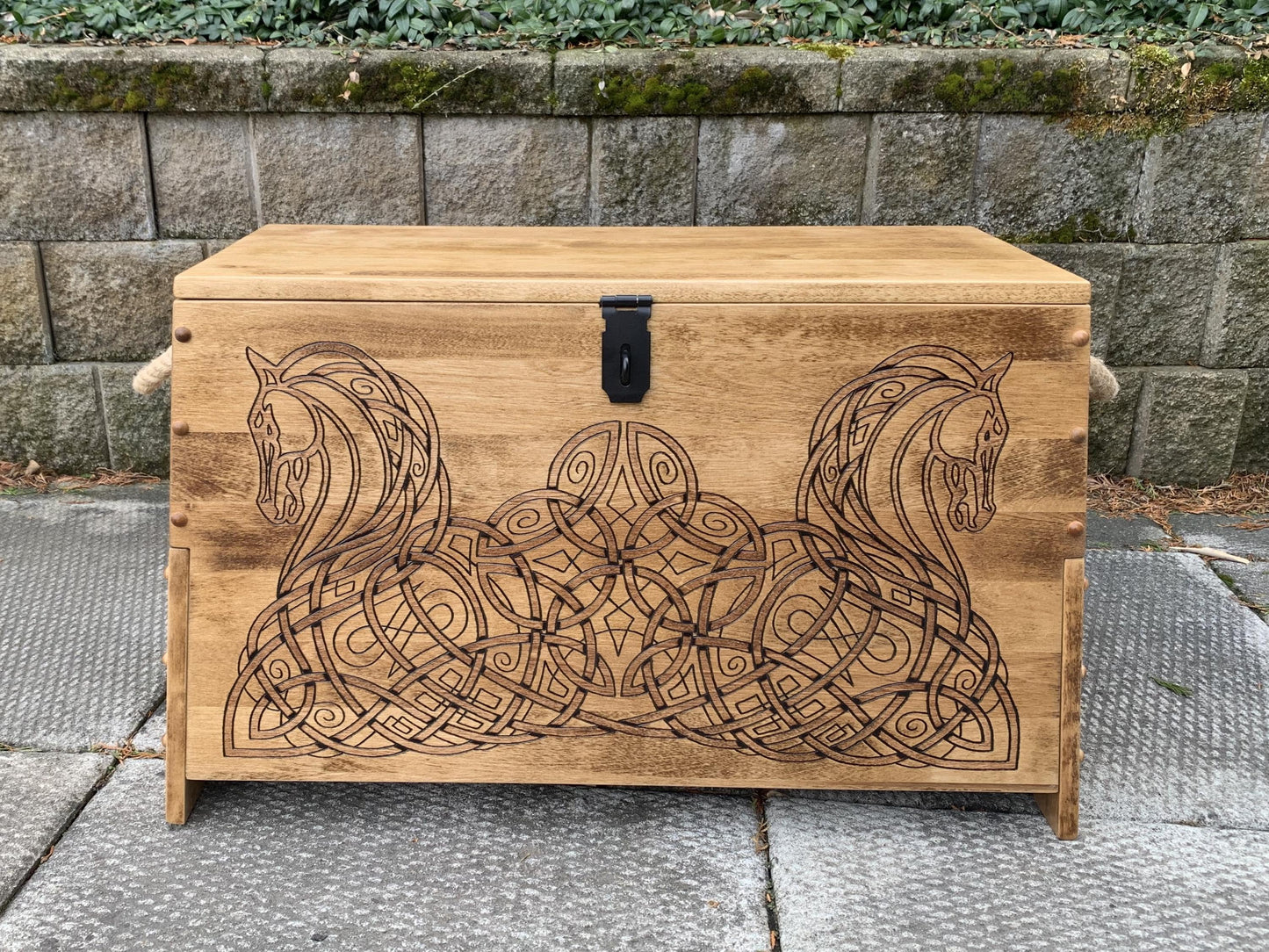 Rohirric/Viking-Sea-Chest Bench